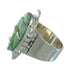 Turquoise Authentic Sterling Silver Southwest Ring Size 8 AX89391